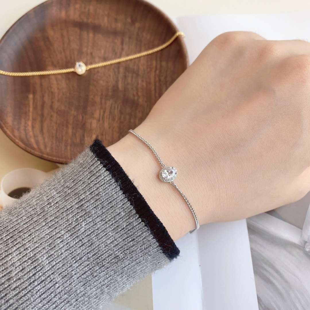 [Elowen Jewels]Exquisite Oval Shape Bracelet