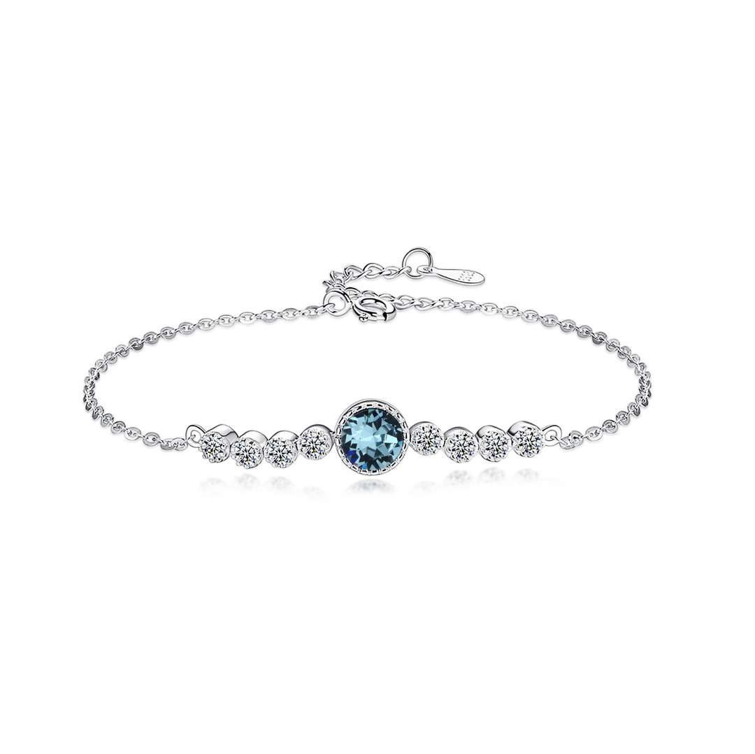 [Elowen Jewels]Luxurious Heart Of The Ocean Bracelet