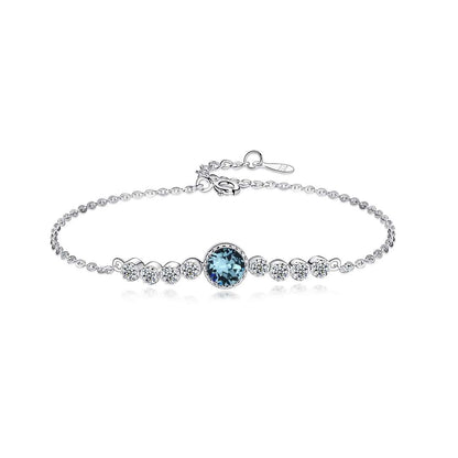 [Elowen Jewels]Luxurious Heart Of The Ocean Bracelet