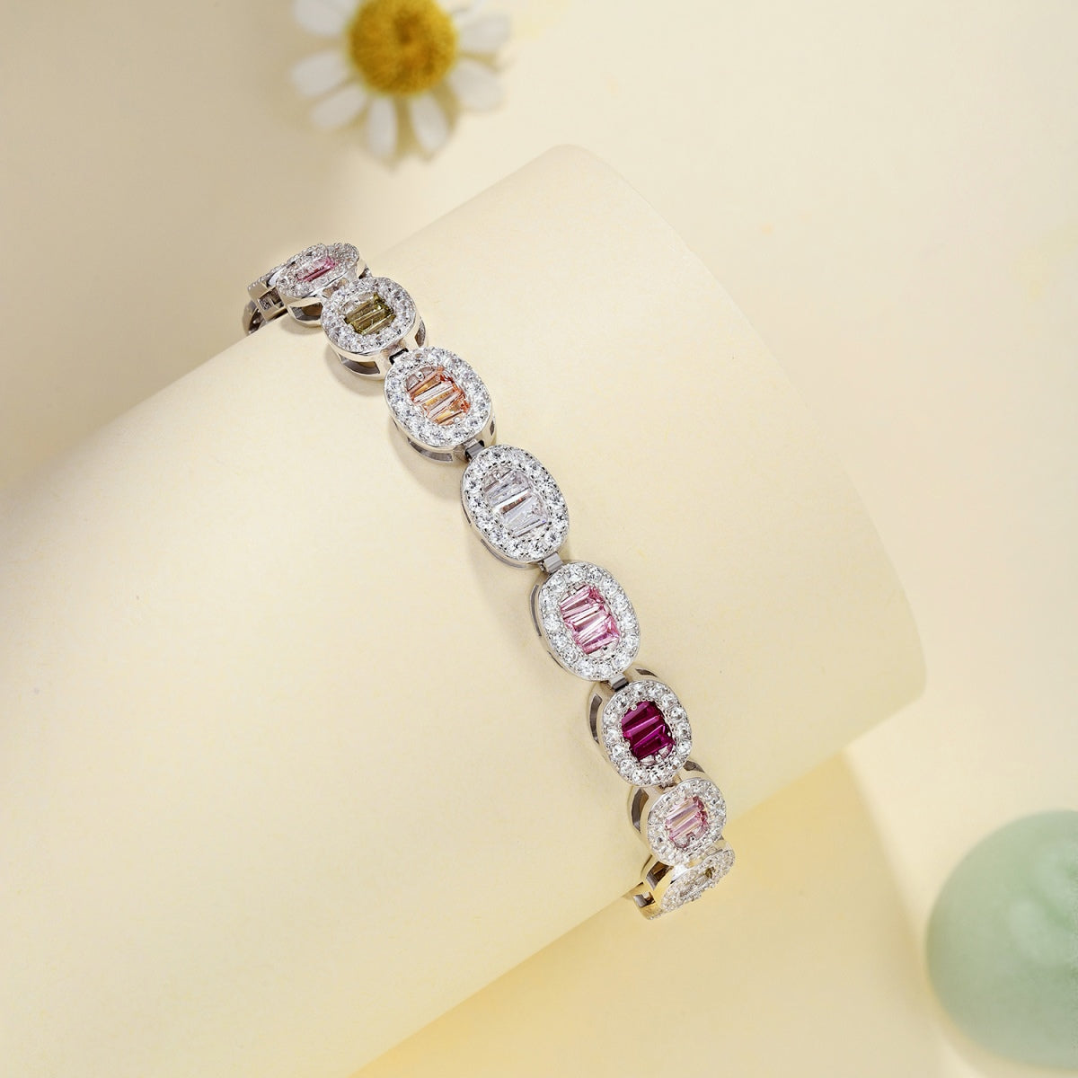 [Elowen Jewels]Exquisite Ornate Emerald Cut Daily Bracelet