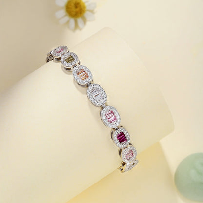 [Elowen Jewels]Exquisite Ornate Emerald Cut Daily Bracelet