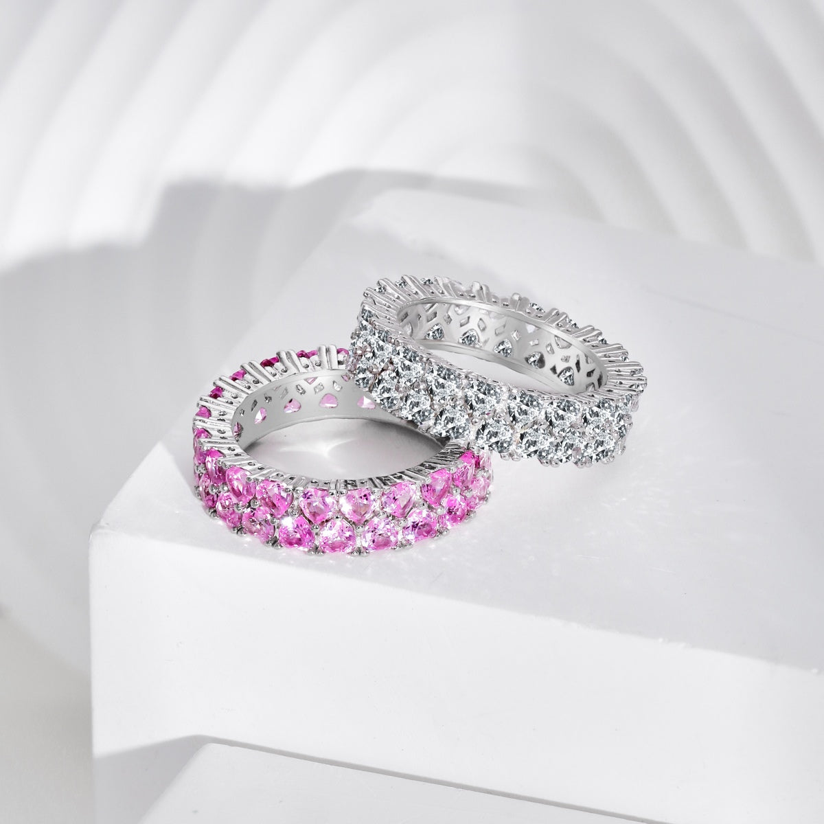 [Elowen Jewels]Sparkling Full Heart Ring