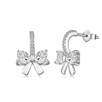 [Elowen Jewel]Exquisite Earrings With Heart-Shaped Bow Design