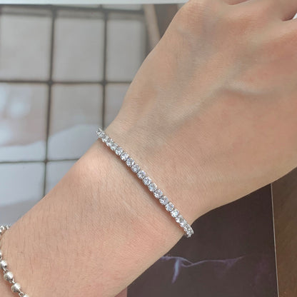 [Elowen Jewels]Sparkling Round Cut Daily Bracelet