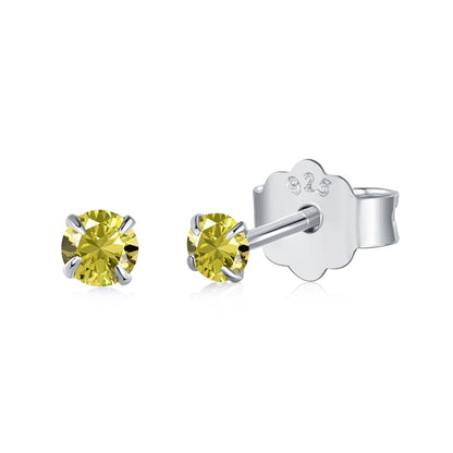 [Elowen Jewels]Delicate Solitaire Earrings