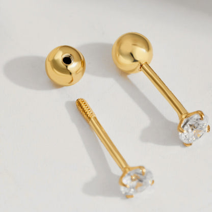 [Elowen Jewels]Unique U-Shaped Ear Bone Earrings
