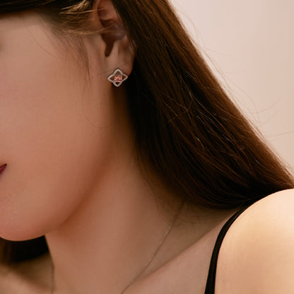 [Elowen Jewels]Elegant Star Shape Princess Cut Daily Earrings