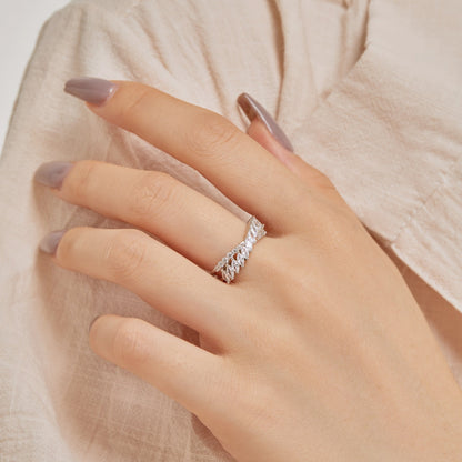 [Elowen Jewels]Unique Colorful Marquise Cut Daily Ring