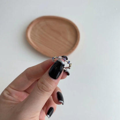 [Elowen Jewels]Unique Trapezoid Cut Daily Ring