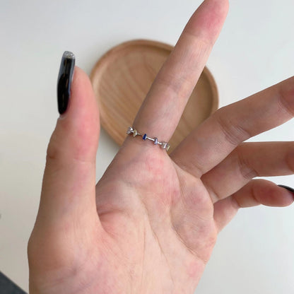 [Elowen Jewels]Unique Trapezoid Cut Daily Ring