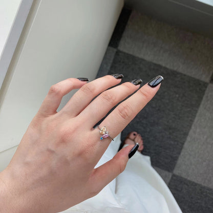 [Elowen Jewels]Radiant Colorful Multi Cut Daily Ring