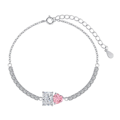 [Elowen Jewels]Dazzling Unique Multi Shape Lover Bracelet