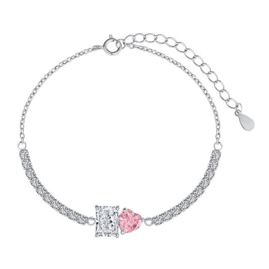 [Elowen Jewels]Dazzling Unique Multi Shape Lover Bracelet