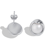 [Elowen Jewel]Dainty Bread Pearl Earrings