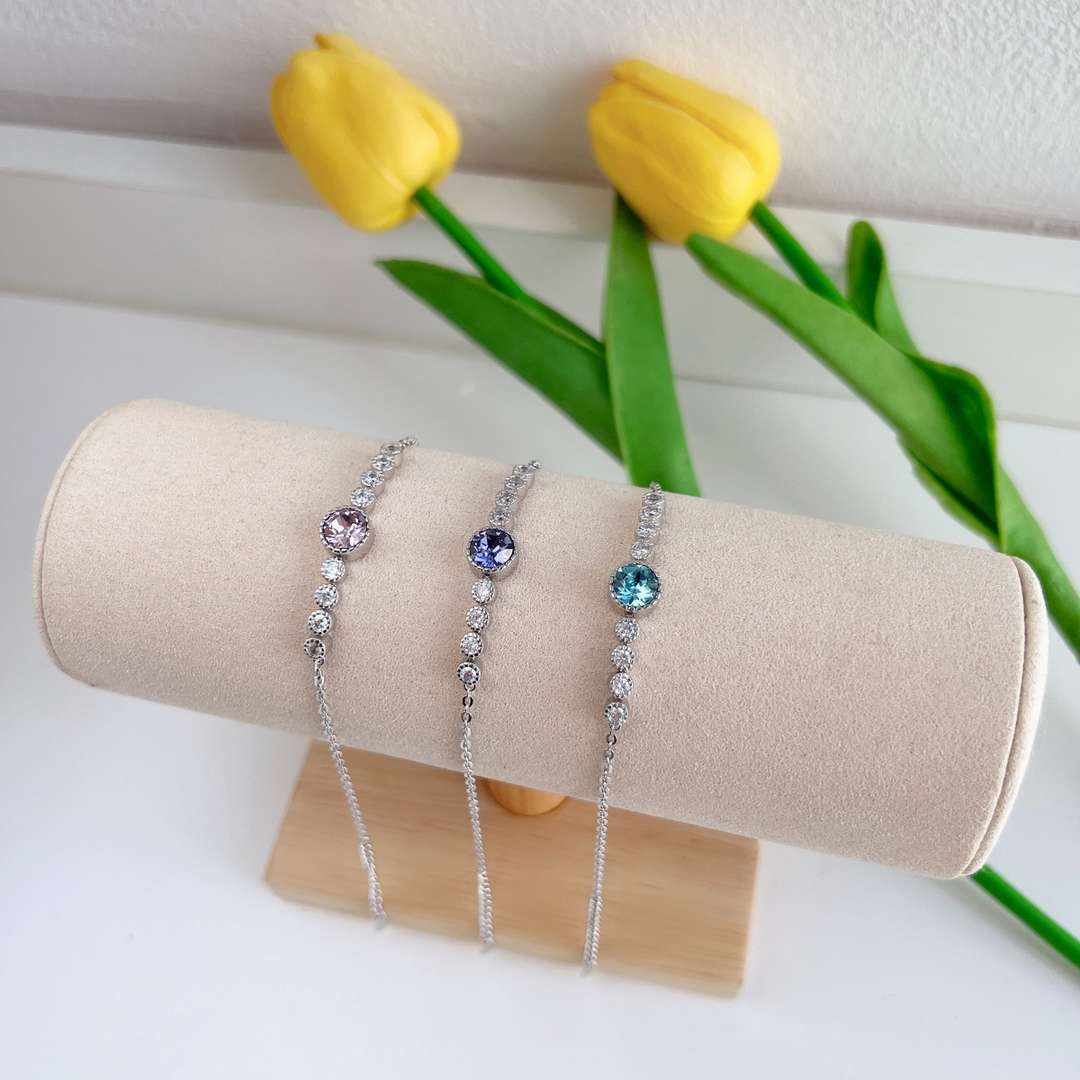 [Elowen Jewels]Luxurious Heart Of The Ocean Bracelet