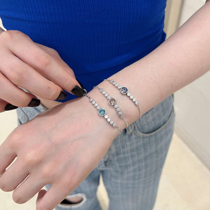 [Elowen Jewels]Luxurious Heart Of The Ocean Bracelet