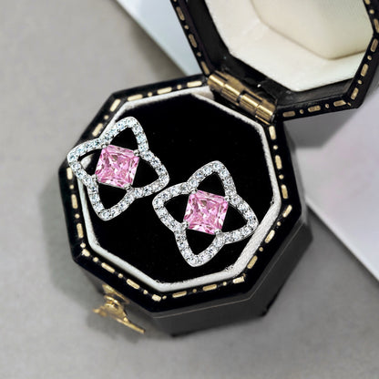[Elowen Jewels]Elegant Star Shape Princess Cut Daily Earrings