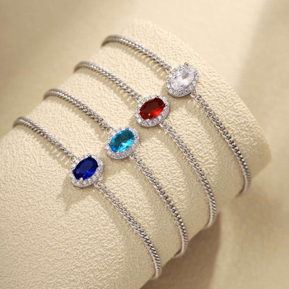 [Elowen Jewels]Exquisite Oval Shape Bracelet