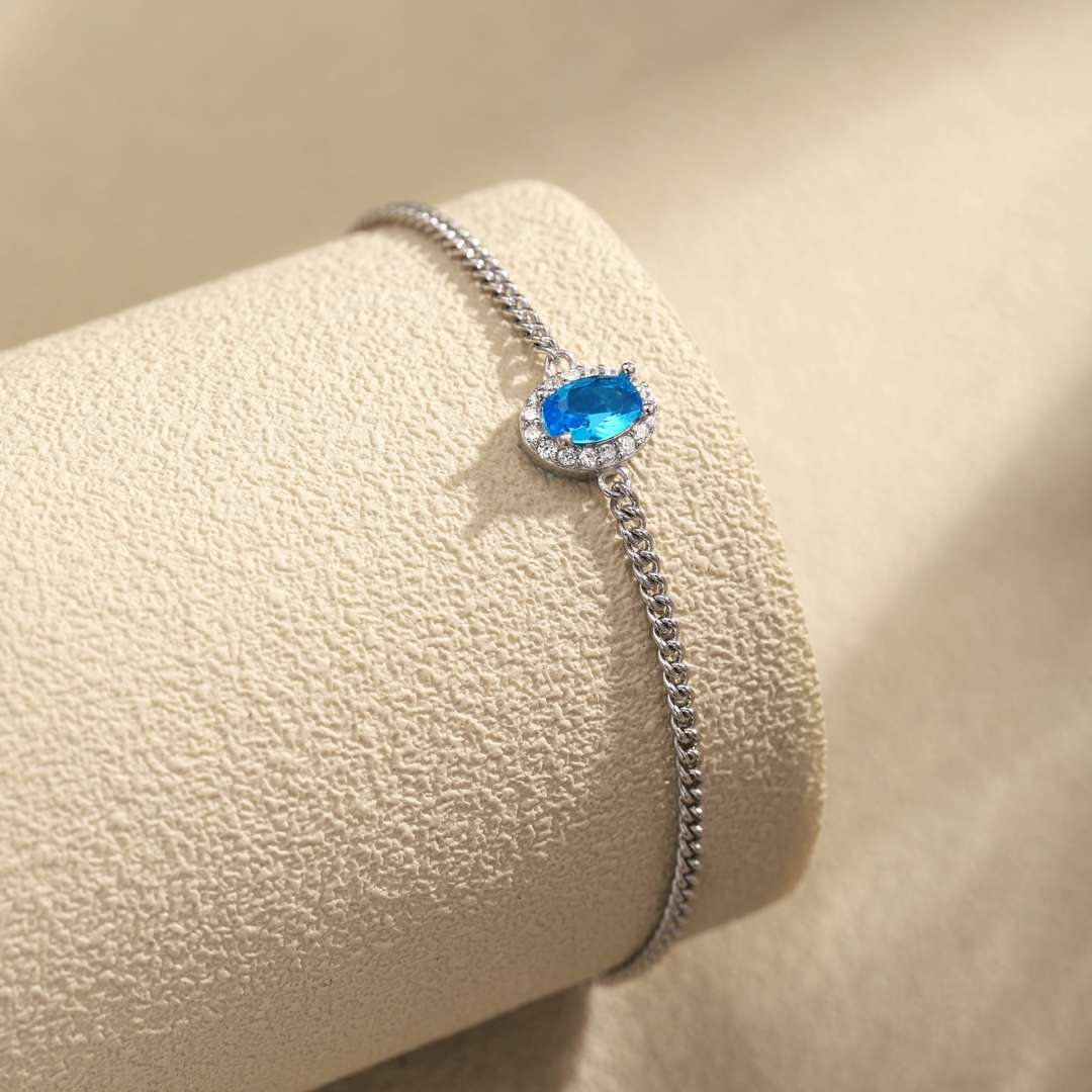 [Elowen Jewels]Exquisite Oval Shape Bracelet