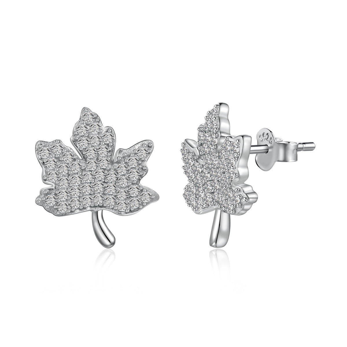 [Elowen Jewels]Exquisite Maple Leaf Design Earrings