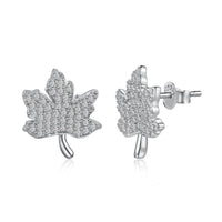 [Elowen Jewel]Exquisite Maple Leaf Design Earrings