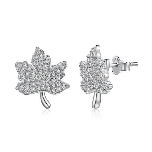 [Elowen Jewels]Exquisite Maple Leaf Design Earrings