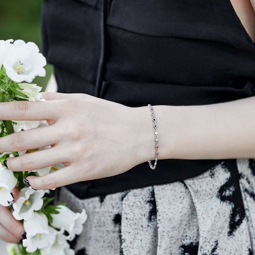 [Elowen Jewels]Colorful Bead Array Bracelet