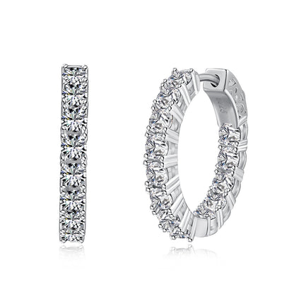 [Elowen Jewels]Unique Round Cut Daily Earrings