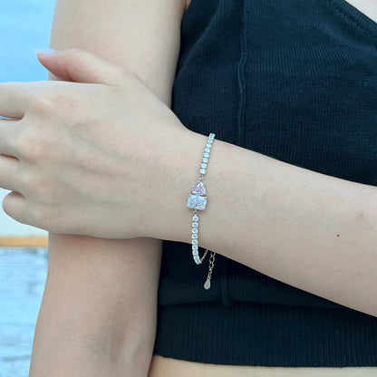 [Elowen Jewels]Dazzling Unique Multi Shape Lover Bracelet