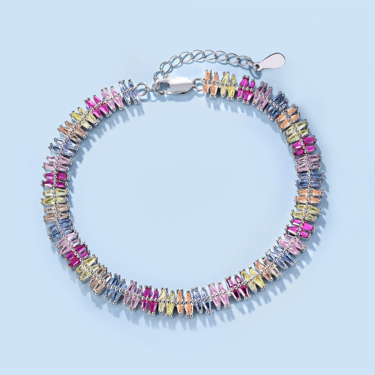 [Elowen Jewels]Sparkling Exquisite Multi Cut Party Bracelet