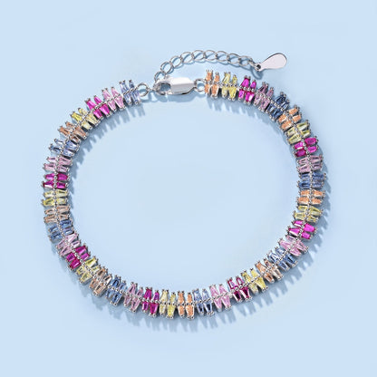 [Elowen Jewels]Sparkling Exquisite Multi Cut Party Bracelet