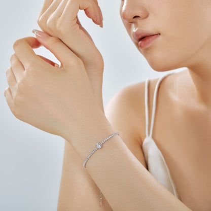 [Elowen Jewels]0.75 Carat Exquisite Oval Cut Daily Bracelet