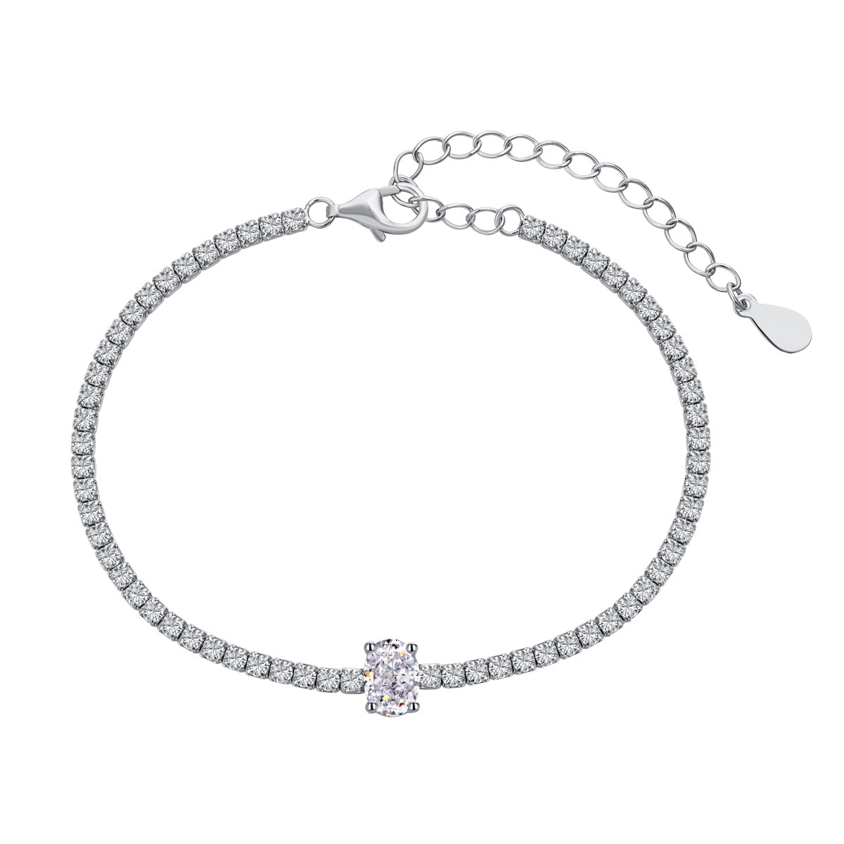 [Elowen Jewels]0.75 Carat Exquisite Oval Cut Daily Bracelet