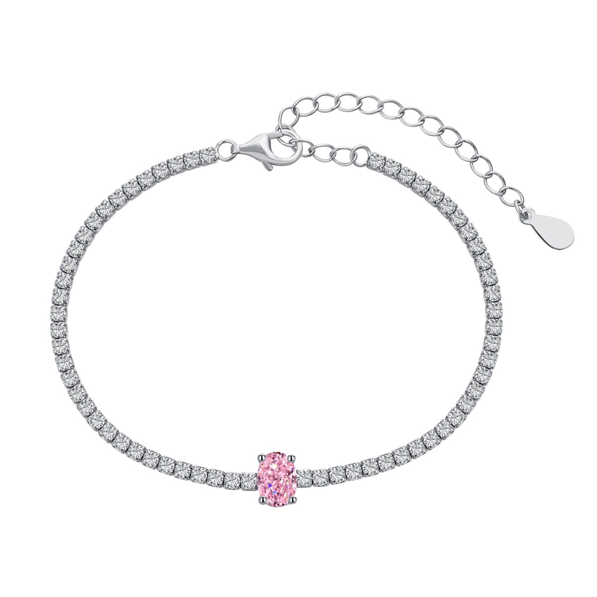 [Elowen Jewels]0.75 Carat Exquisite Oval Cut Daily Bracelet