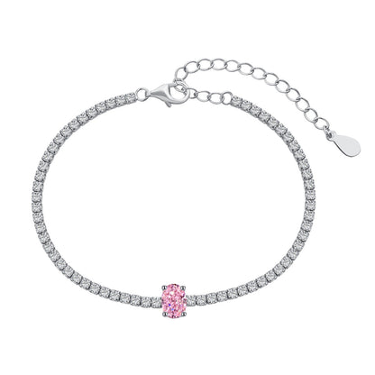 [Elowen Jewels]0.75 Carat Exquisite Oval Cut Daily Bracelet