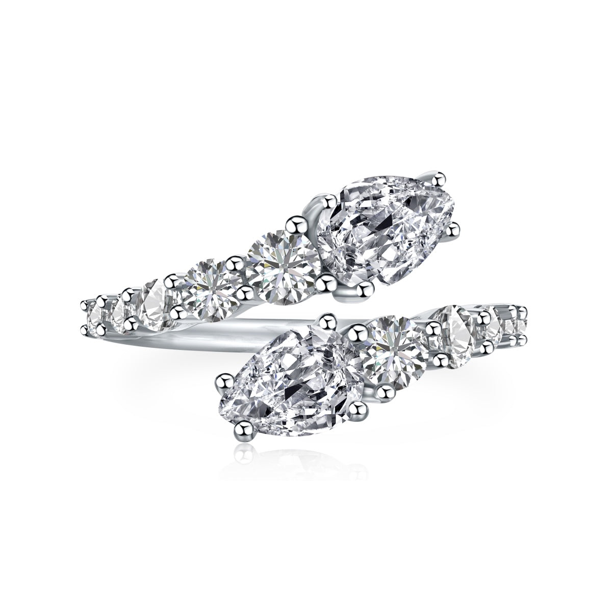 [Elowen Jewels]Delicate Lively Snake Shape Daily Ring