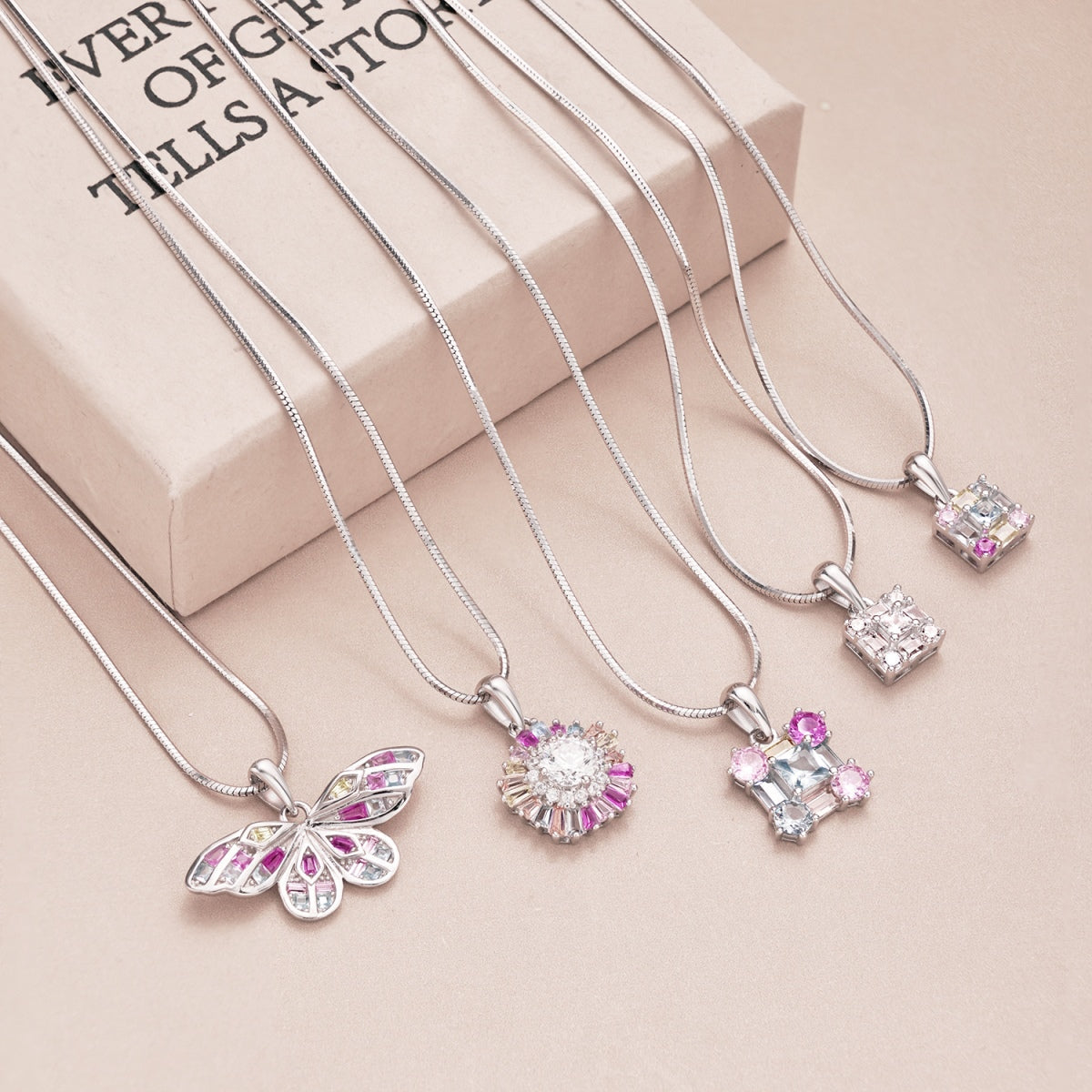 [Elowen Jewels]Gorgeous Multi Colorful Necklace