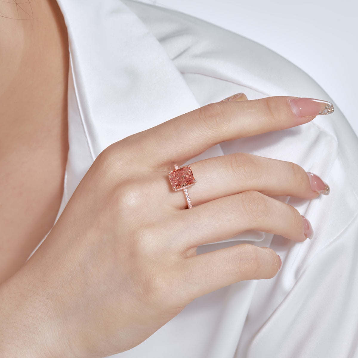 [Elowen Jewels]4.0 Carat Luxurious Engagement Ring