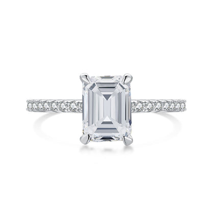 [Elowen Jewels]2.0 Carat Scintillating Ornate Radiant Cut Party Ring