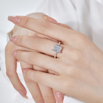 [Elowen Jewels]4.0 Carat Luxurious Engagement Ring