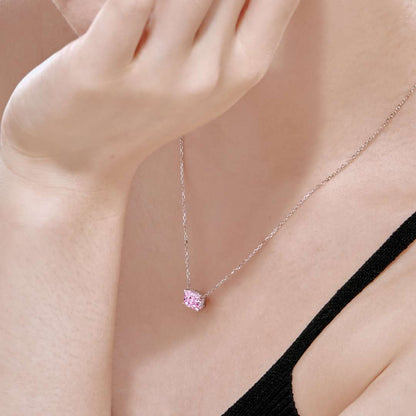 [Elowen Jewels]Luxurious Square Shape Colorful Necalack