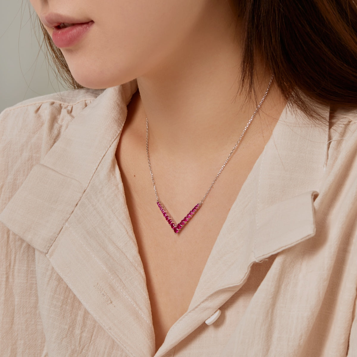 [Elowen Jewels]Ornate Round Cut Necklace