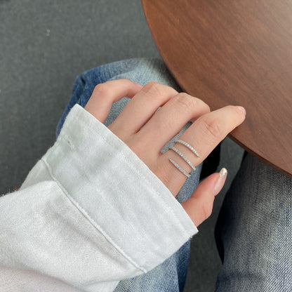 [Elowen Jewels]Unique Vibrant Entangle Daily Ring
