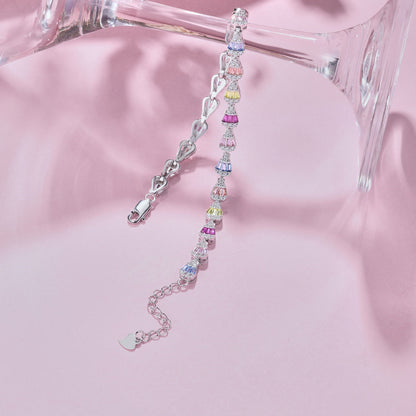 [Elowen Jewels]Radiant Water Drop Shape Daily Bracelet