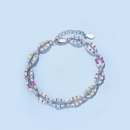 [Elowen Jewels]Dazzling Colorful Daily Bracelet