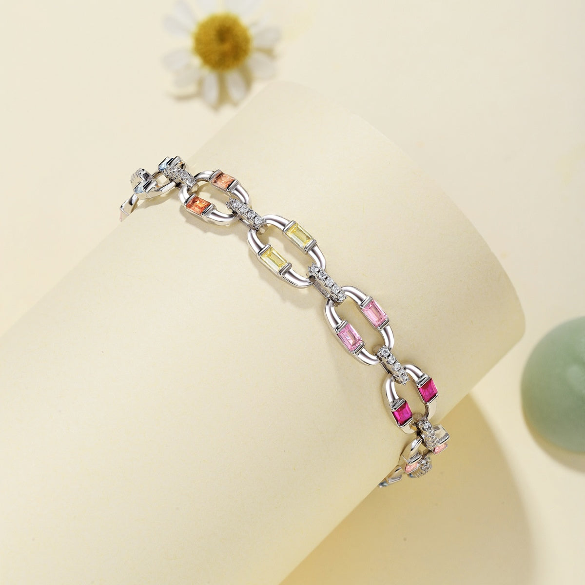 [Elowen Jewels]Dazzling Colorful Daily Bracelet