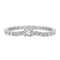 [Elowen Jewel]Ornate Sparkling Round Cut Wedding Bracelet