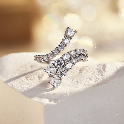 [Elowen Jewels]Unique Vivid Snake Shape Daily Ring