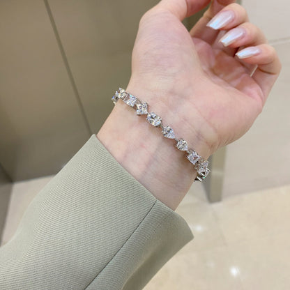 [Elowen Jewels]Unique Exquisite Multi Cut Daily Bracelet