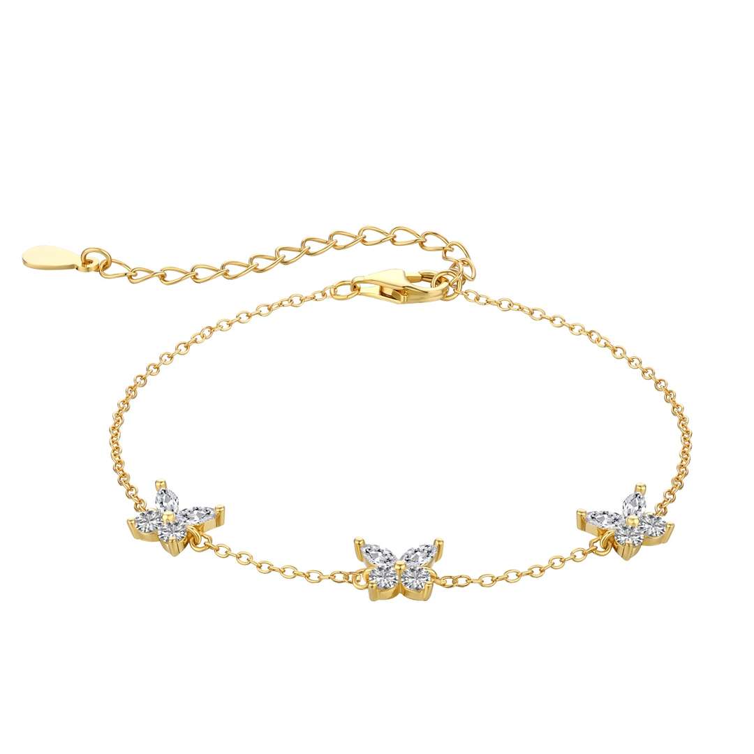 [Elowen Jewels]Radiant Butterfly Shape Necklace
